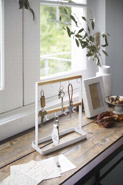 Tosca Key Stand In White Design By Yamazaki