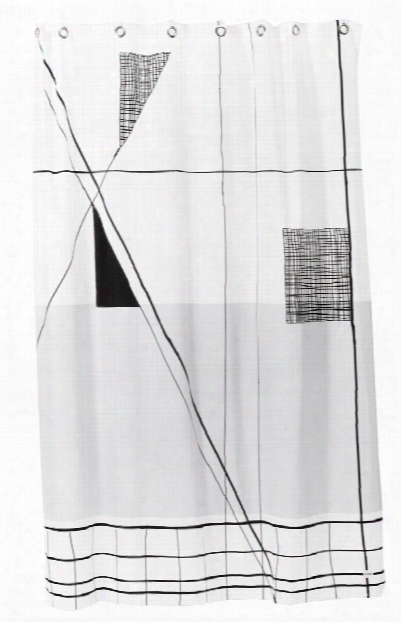 Trace Shower Curtain Design By Ferm Living