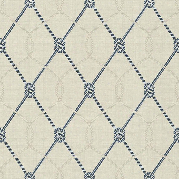 Tradewinds Beige Trellis Wallpaper From The Seasdie Living Collection By Brewster Home Fashions