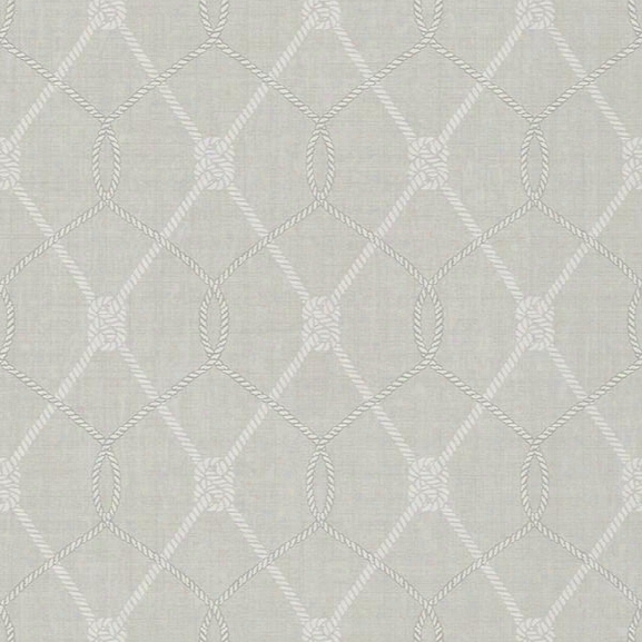 Tradewinds Gre Ytrellis Wallpaper From The Seaside Living Collection By Brewster Home Fashions