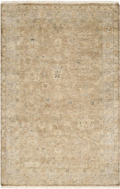 Transcendent Rug In Moss & Light Grey Design By Surya