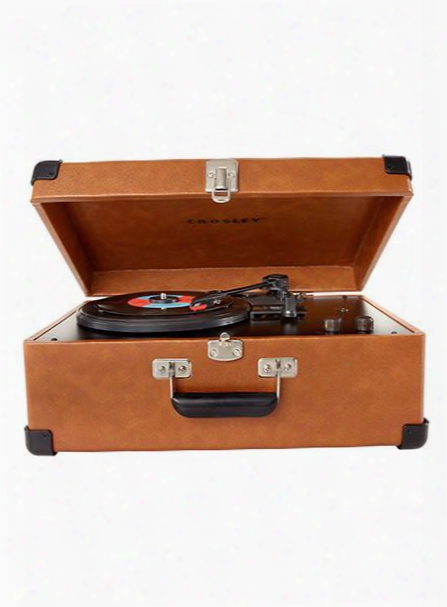 Traveler Turntable In Tan Design By Crosley