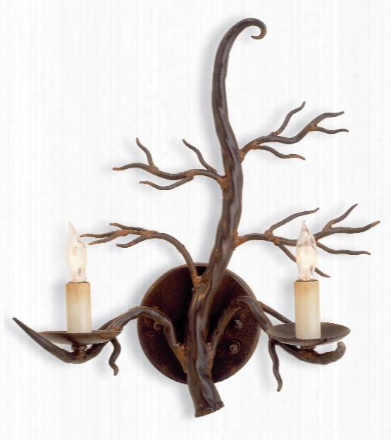 Treetop Wall Sconce Design By Currey & Company