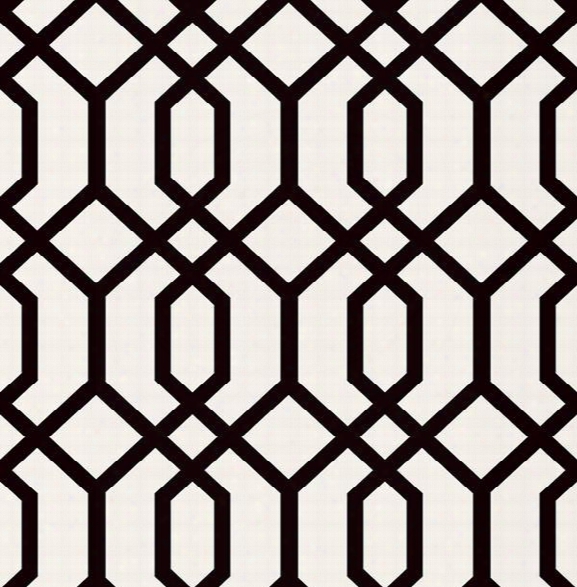 Trellis Black Montauk Wallpaper From The Essentials Collection By Brewster Home Fashions