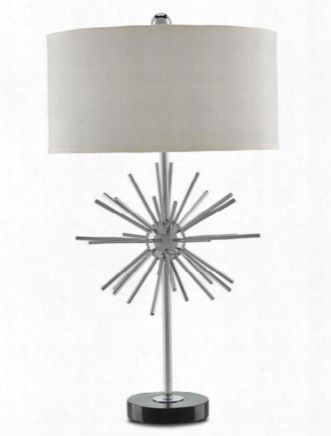 Trendsetter Chrome Table Lamp Design By Currey & Company