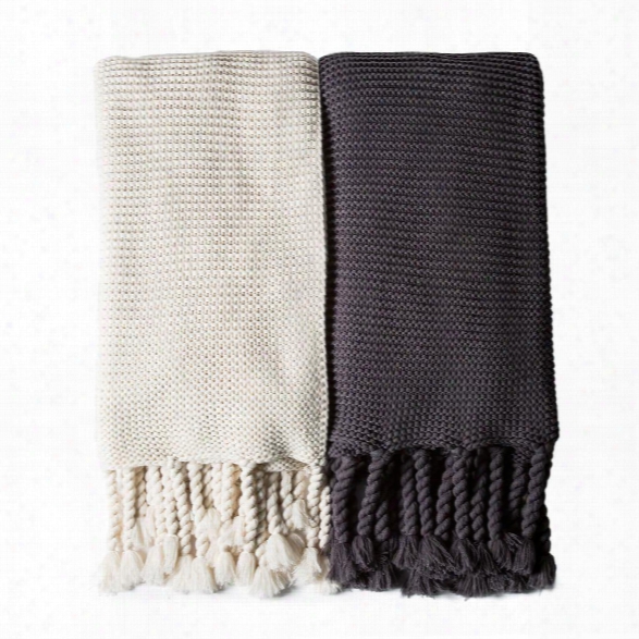 Trestles Oversized Throw In Various Colors Design By Pom Pom At Home