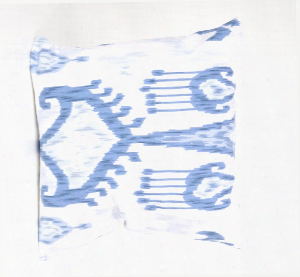 Tribal Blue Pillow Design By Baxter Designs
