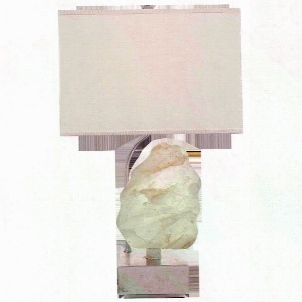 Trieste Small Table Lamp In Various Finishes W/ Linen Shade Design By Aerin