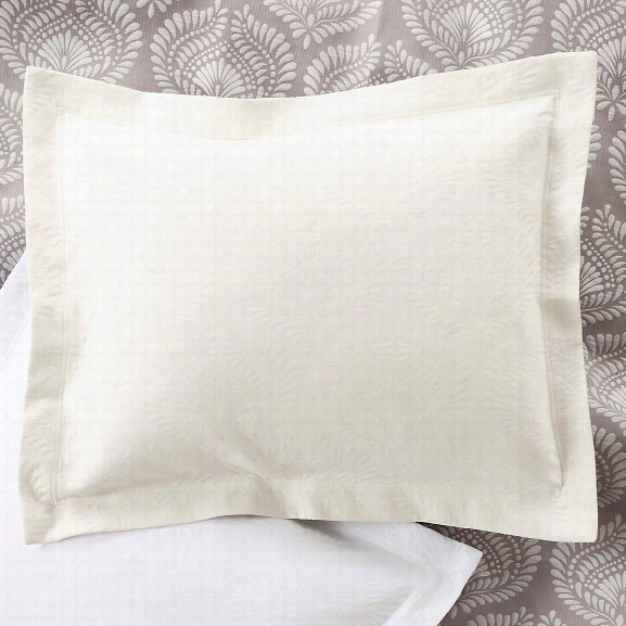 Trinita Ivory Matelasse Sham Design By Luxe