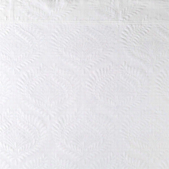 Trinita White Matelasse Coverlet Design By Luxe