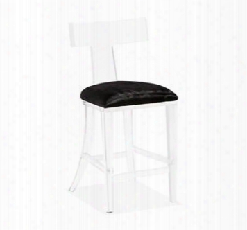 Tristan Klismos Counter Stool Black Hide Design By Interlude Home