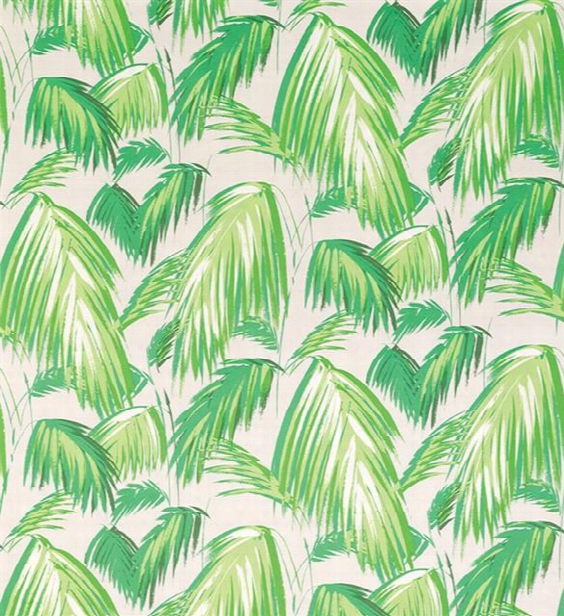 Tropicana Fabric In Grass And Pebble By Matthew Williamson For Osborne & Little