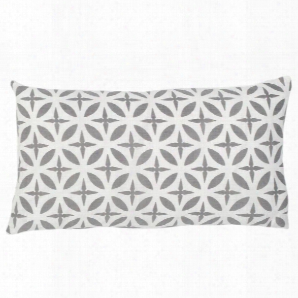 Troy Grey Lumbar Pillow Design By Allem Studio