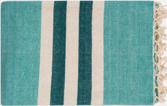 Troy Throw Blankets In Mint Color By Surya