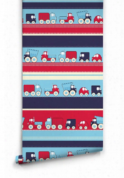 Trucks Wallpaper By Muffin & Mani For Milton & King