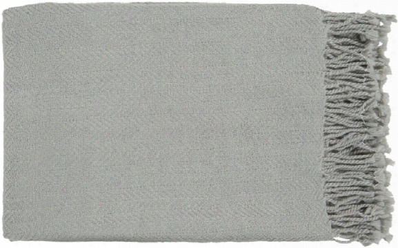 Turner Throw Blankets In Medium Gray Color By Surya