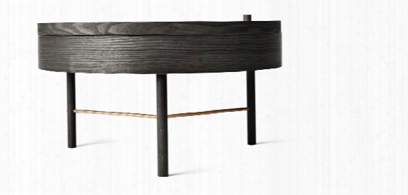 Turning Table In Black Ash Design By Menu