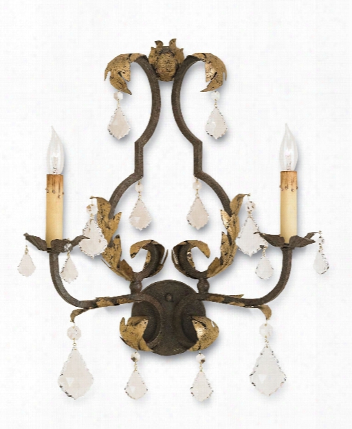 Tuscaan Wall Sconce Design By Currey & Company