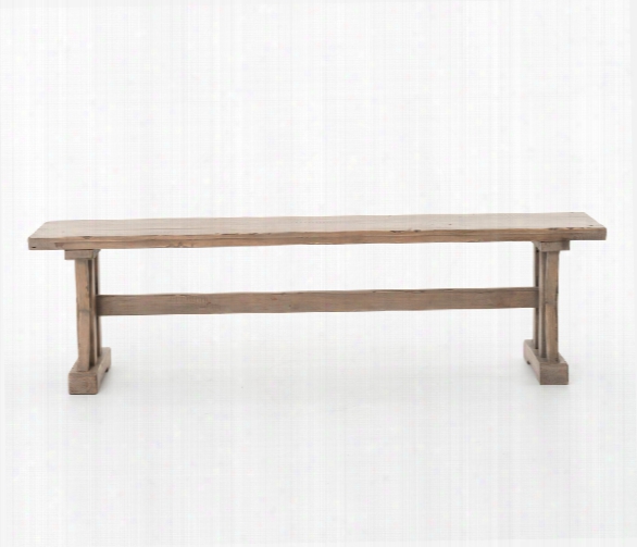 Tuscanspring Dining Bench In Sundried Wheat