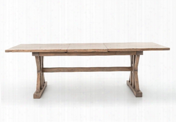 Tuscanspring Ext Dining Table In Sundried Wheat