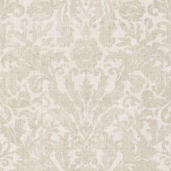 Twill Cream Damask Wallpaper From The Beyond Basics Collection By Brewster Home Fashions