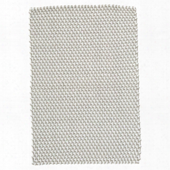 Two-tone Rope Platinum & White Indoor/outdoor Rug Design By Dash & Albert