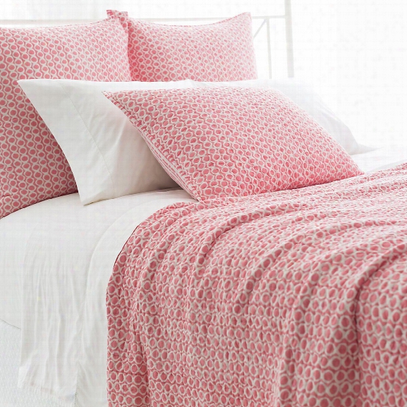 Tyler Coral Quilted Bedding Design By Pine Cone Hill