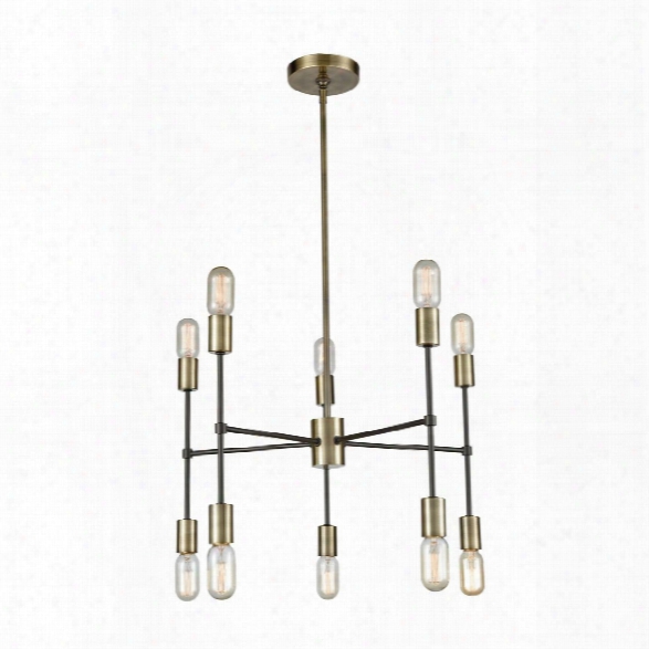 Up Down Century 10 Light Chandelier Design By Lazy Susan