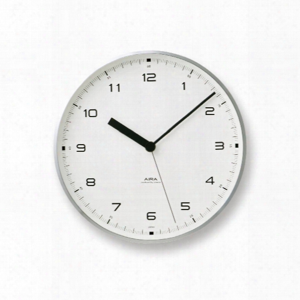 Urban Wall Clock In Aluminum Design By Lemnos