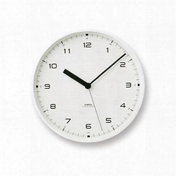 Urban Wall Clock In White Design By Lemnos