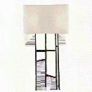 Vail Buffet Lamp in Various Finishes w/ Natural Paper Shade design by Ian K. Fowler