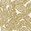 Valdivian Wallpaper in Gold from the Ashford Whites Collection by York Wallcoverings