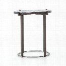 Whistler End Table in Burnish Bronze Iron