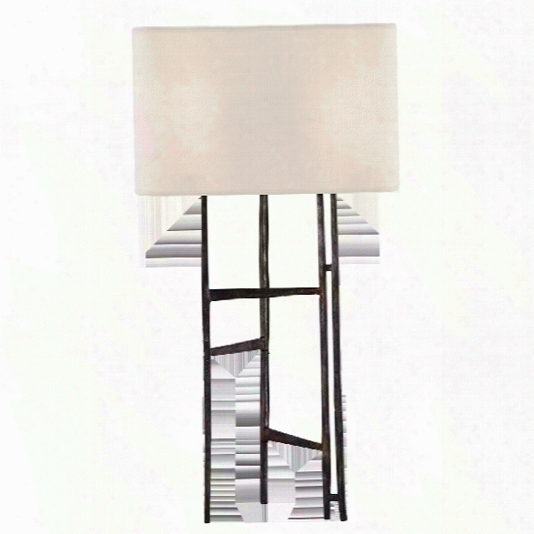 Vail Buffet Lamp In Various Finishes W/ Natural Paper Shade Design By Ian K. Fowler
