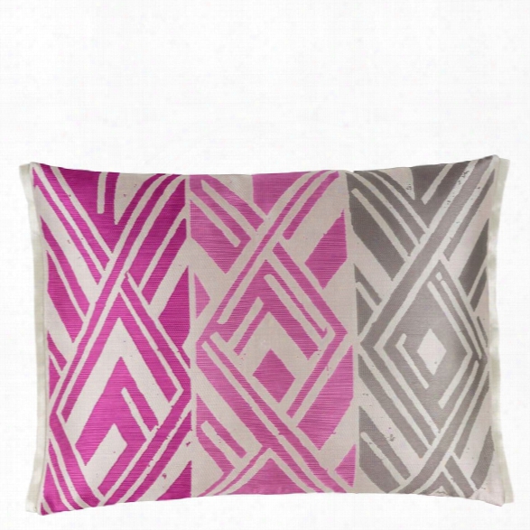 Valbonella Fuchsia Decorative Pillow Design By Designers Guild