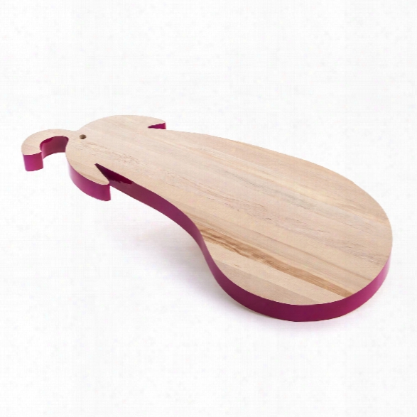 Vege-table Aubergine Cutting Board Design By Seletti