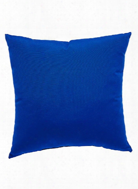 Veranda Pillow In Nautical Blue Design By Jaipur