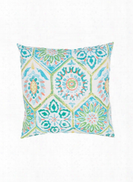 Veranda Pillow In Parasailing & Foliage Design By Jaipur
