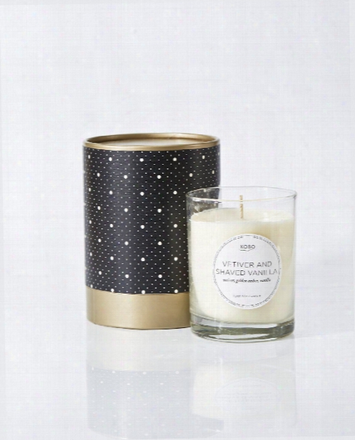 Vetiver Shaved Vanilla Candle Design By Kobo Candles