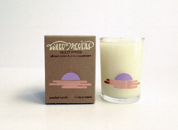 Violet Pepper Candle Design By Wary Meyers