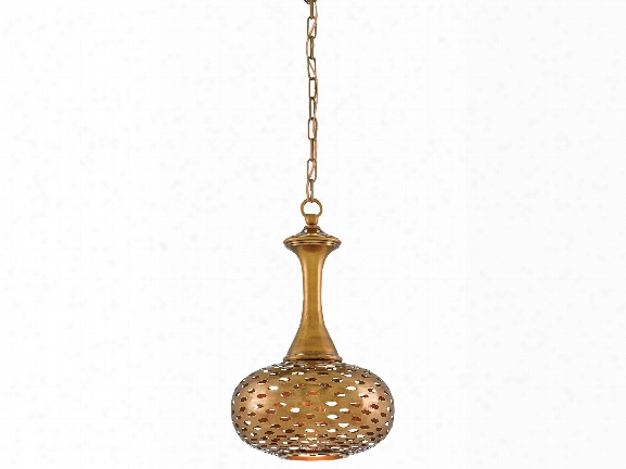 Voodoo Pendantin Brass Design By Currey & Company