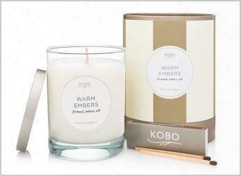 Warm Embers Candle Design By Kobo Candles