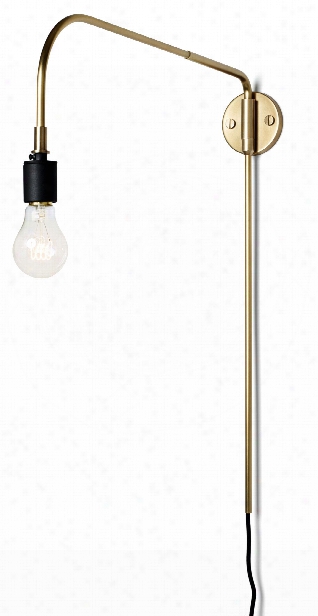 Warren Wall Lamp In Brass Design By Menu