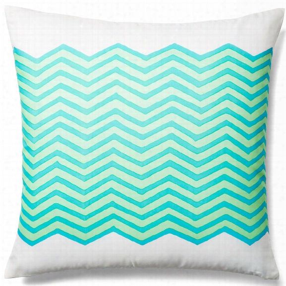 Waves Sky Outdoor Pillow Design By Allem Studio