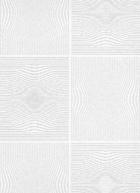 Wavy Stripes 4 Paintable Wallpaper In White Design By Bd Wall