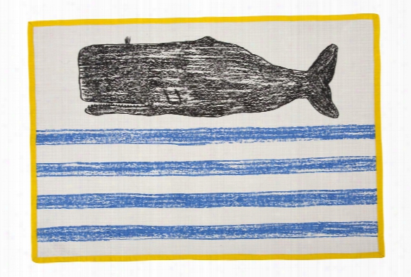 Whale Sketch Tea Towel Design By Thomas Paul