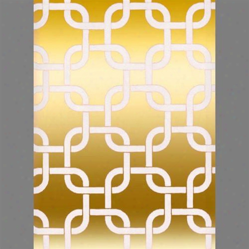 White & Gold Mylar Geometric Squares Velvet Flocked Wallpaper Design By Burke Decor