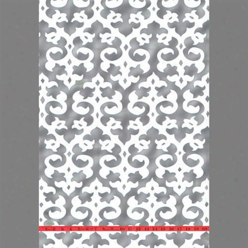 White & Silver Mylar Grill Velvet Flocked Wallpaper Design By Burke Decor