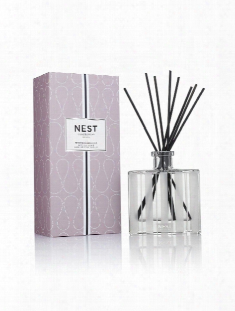 White Camellia Reed Diffuser Design By Nest Fragrances