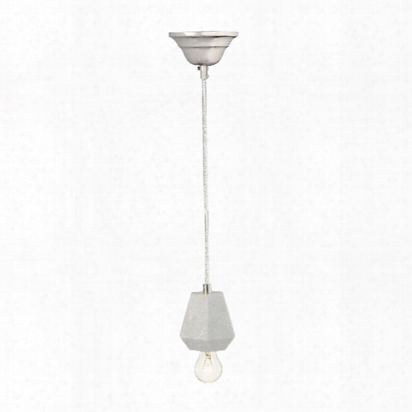 White Marble Hexagonal Hanging Lamp Design By Bd Fine